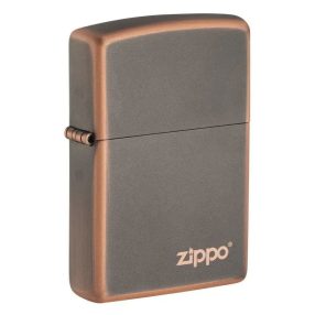   Zippo öngyújtó ajándék gravírozással - 49839ZL Rustic Bronze Zippo Lasere