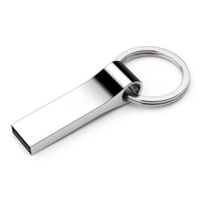   Fém, kulcskarikás pendrive 32GB, ajándék gravírozással - B09.3580 Lamal