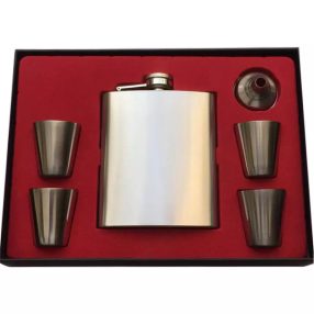   Flaska szett ajándék gravírozással - "Louis" FSZ10