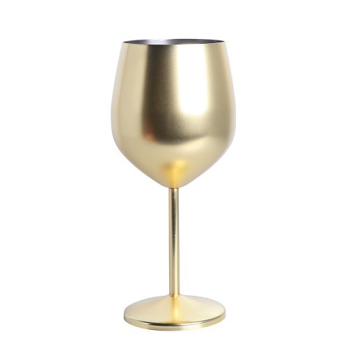 Boros pohár rozsdamentes acélból - Arany F.4151.80