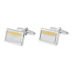   Mandzsettagomb ajándék gravírozással GWP-3131 Kézelőgomb