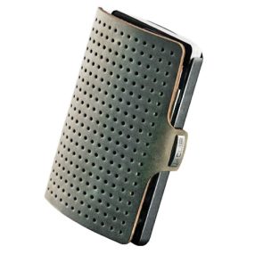   I-clip - "AdvantageR" Oliva marhabőr - Fekete kerettel - Ajándék gravírozással