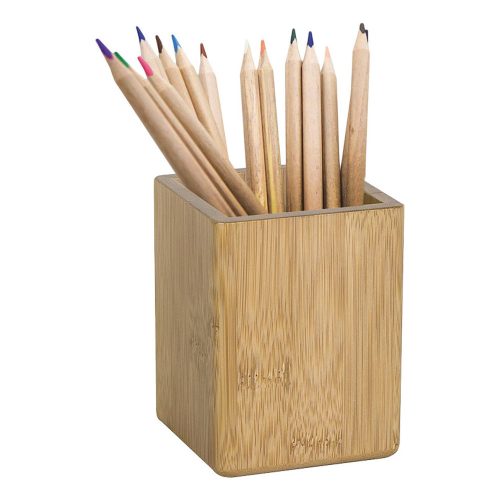 Bambusz tolltartó ajándék gravírozással - J14.4040