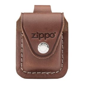   Zippo barna bőrtok ajándék gravírozással - LPLB LTR POUCH LP BROWN