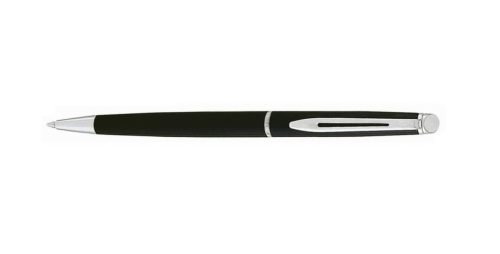 Waterman Hemisphere Golyóstoll ajándék gravírozással, Matt fekete, Ezüst klipsz - S0895350