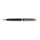 Waterman Hemisphere Golyóstoll ajándék gravírozással, Lakk fekete, Arany klipsz - S0920670