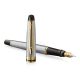 Waterman Expert Töltőtoll ajándék gravírozással,Rozsdamentes Acél, Arany Klipsz - S0951940